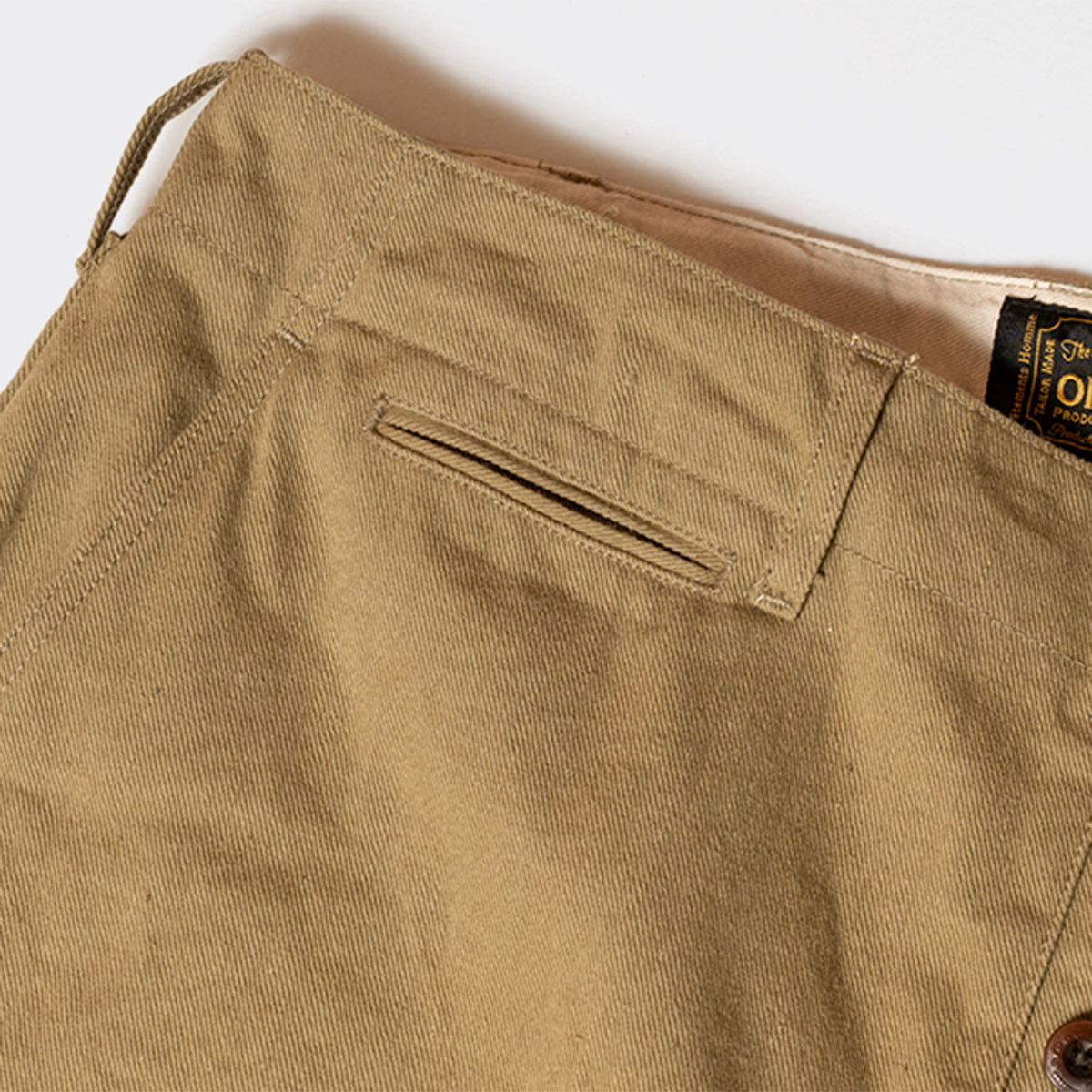 Tailor 41-Khaki Chino Trousers 【OR-1126】
