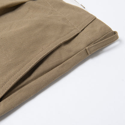 Waste Cotton Wide Trousers【OR-1133】