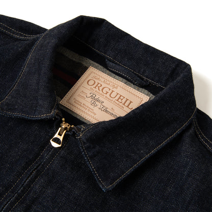 Tailor Denim Blanket Zip Jacket【OR-402L】