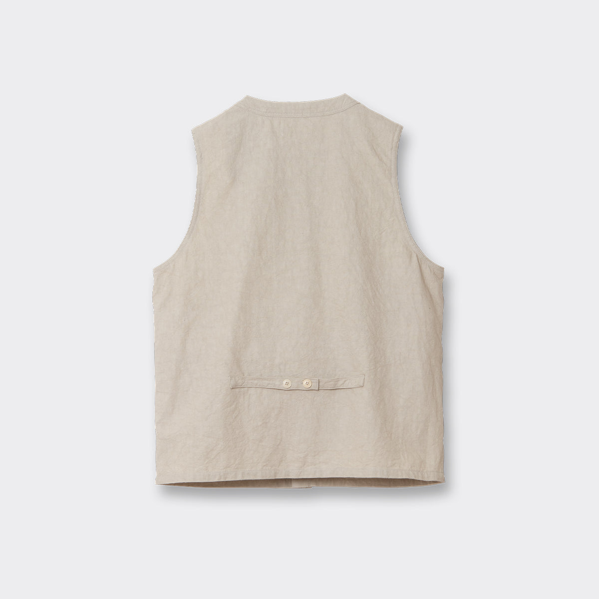 Cotton Linen Gilet 【OR-4314】