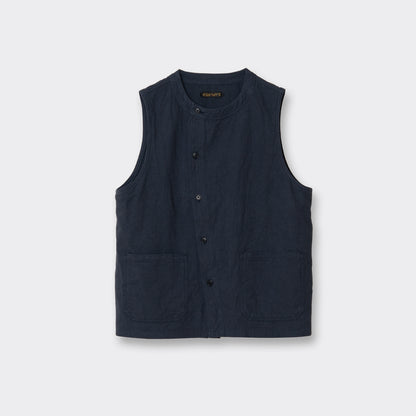 Cotton Linen Gilet 【OR-4314】