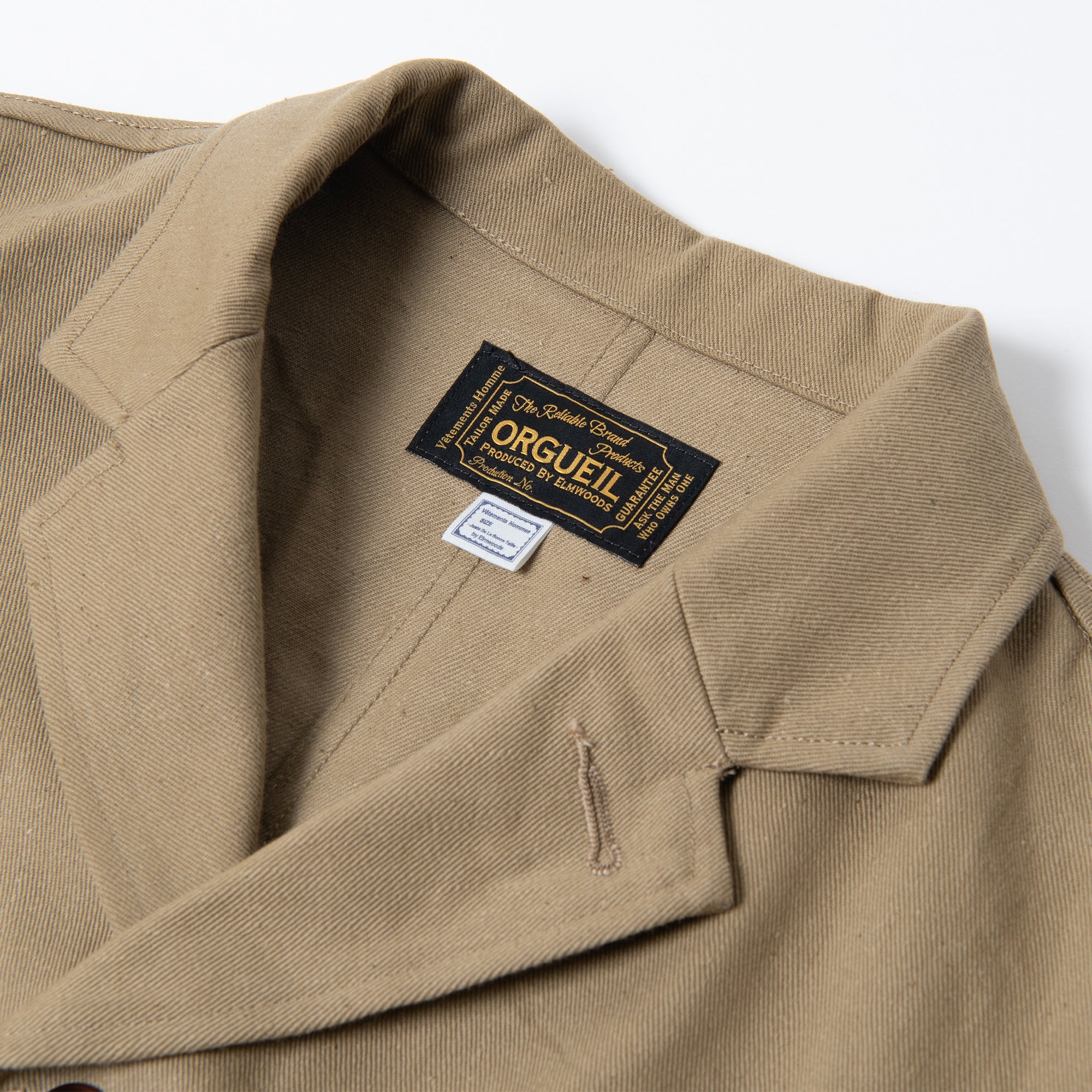 Waste Cotton Sack Jacket【OR-4332】