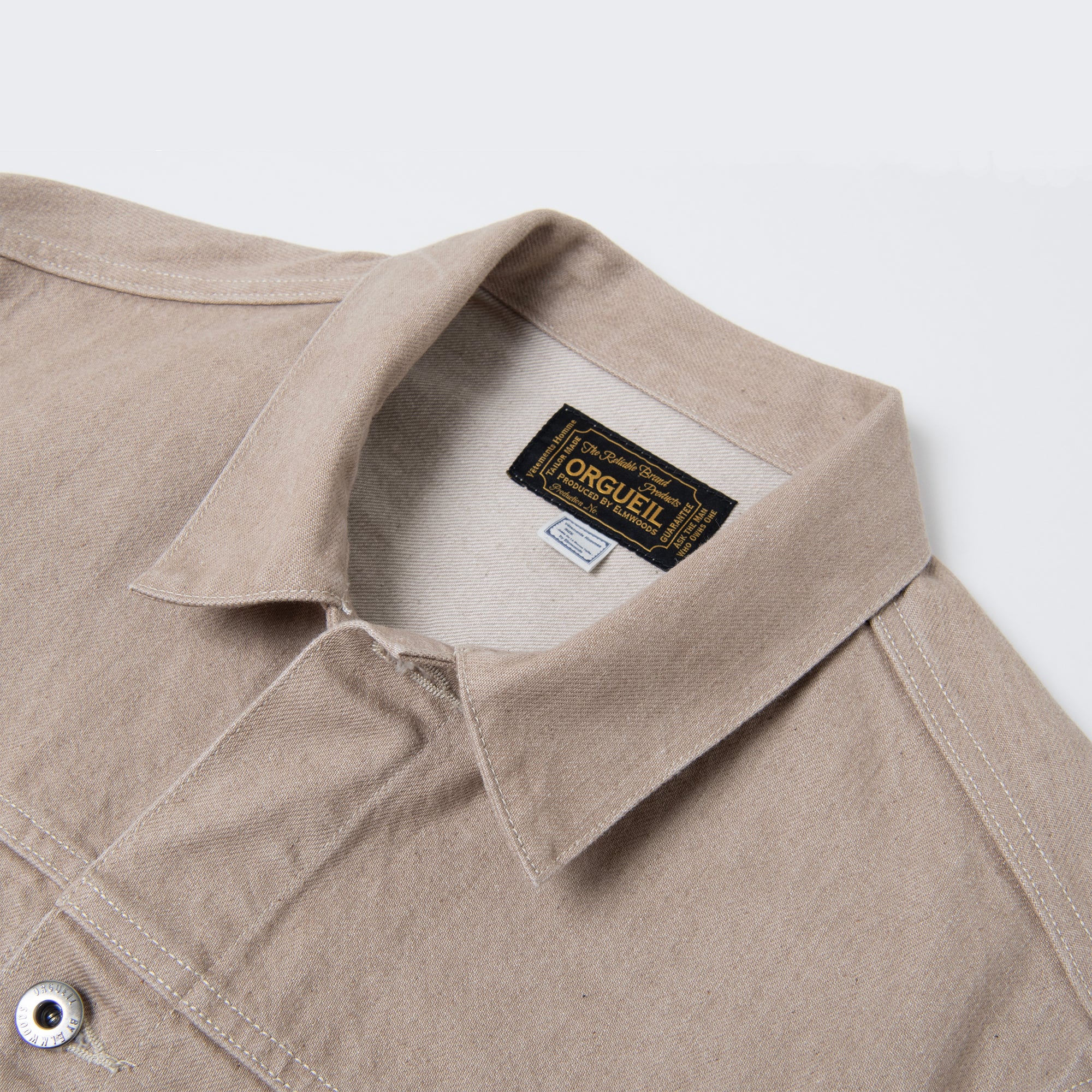 Color Denim Work Jacket【OR-4334】