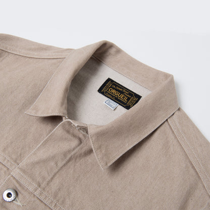 Color Denim Work Jacket【OR-4334】