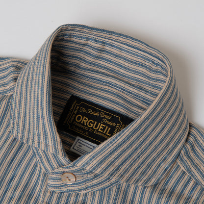 Windsor Collar Short Sleeve Shirt【OR-5002BS】
