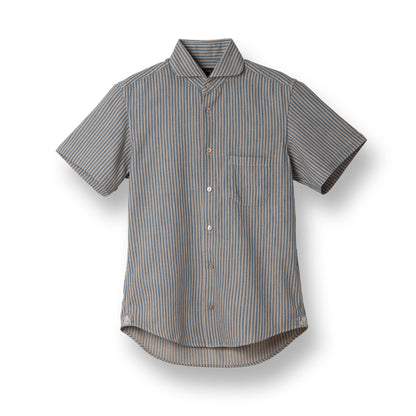 Windsor Collar Short Sleeve Shirt【OR-5002BS】