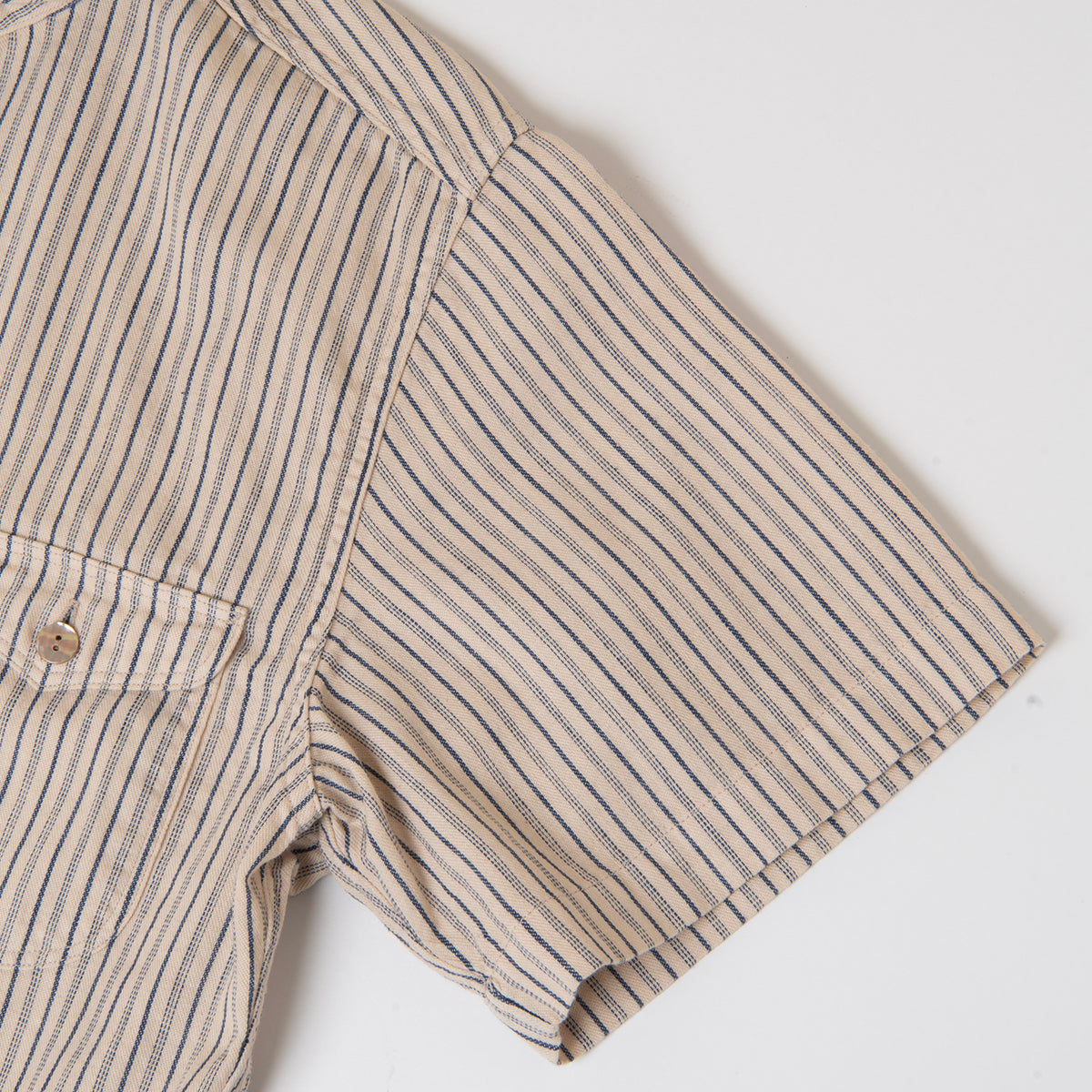 Shawl Collar Short Sleeve Shirt【OR-5007ES】