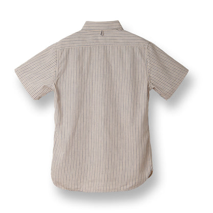 Shawl Collar Short Sleeve Shirt【OR-5007ES】