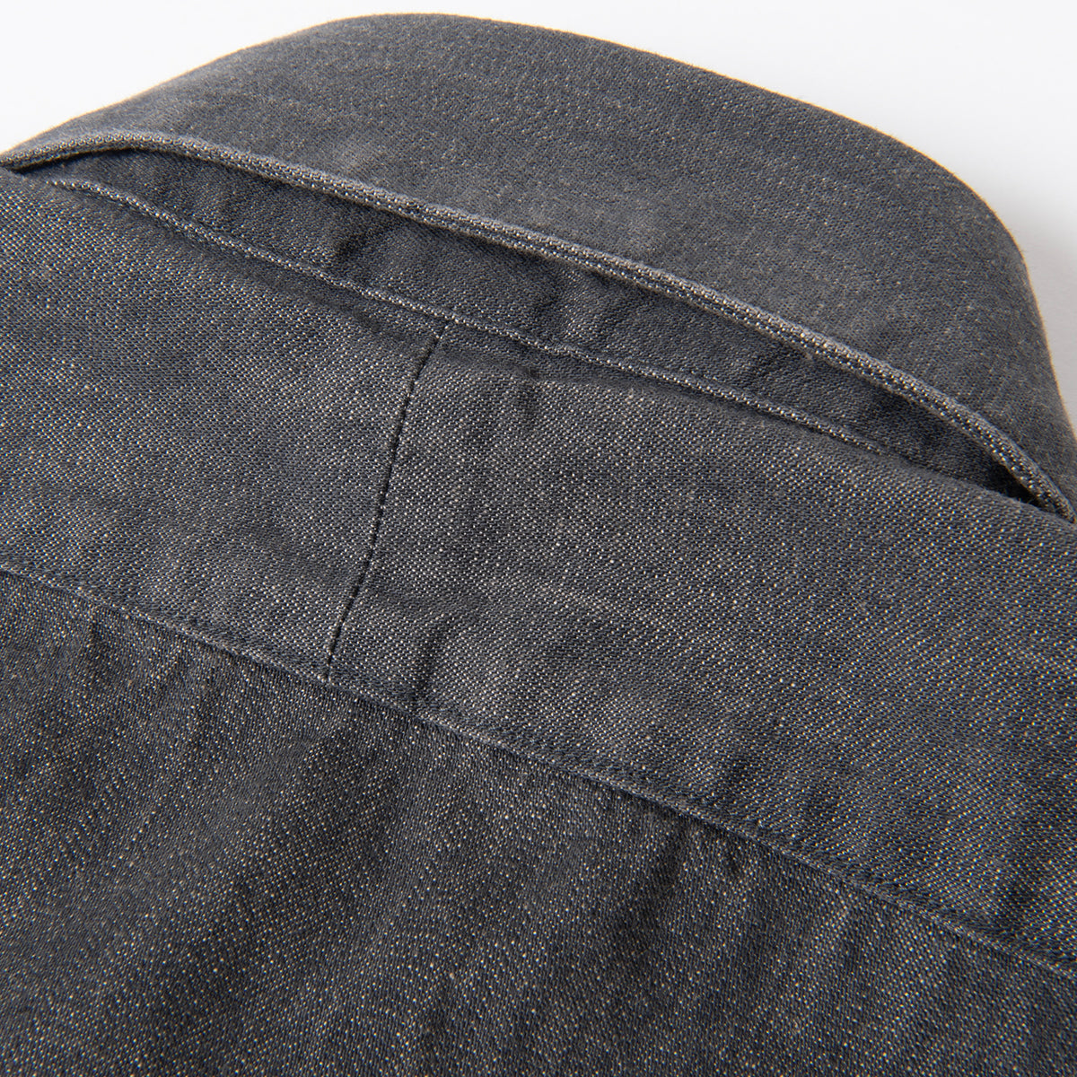 Denim Windsor Collar Short Sleeve Shirt【OR-5109S】