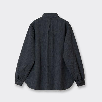Black Chambray Shirt【OR-5112】
