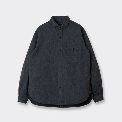 Black Chambray Shirt【OR-5112】