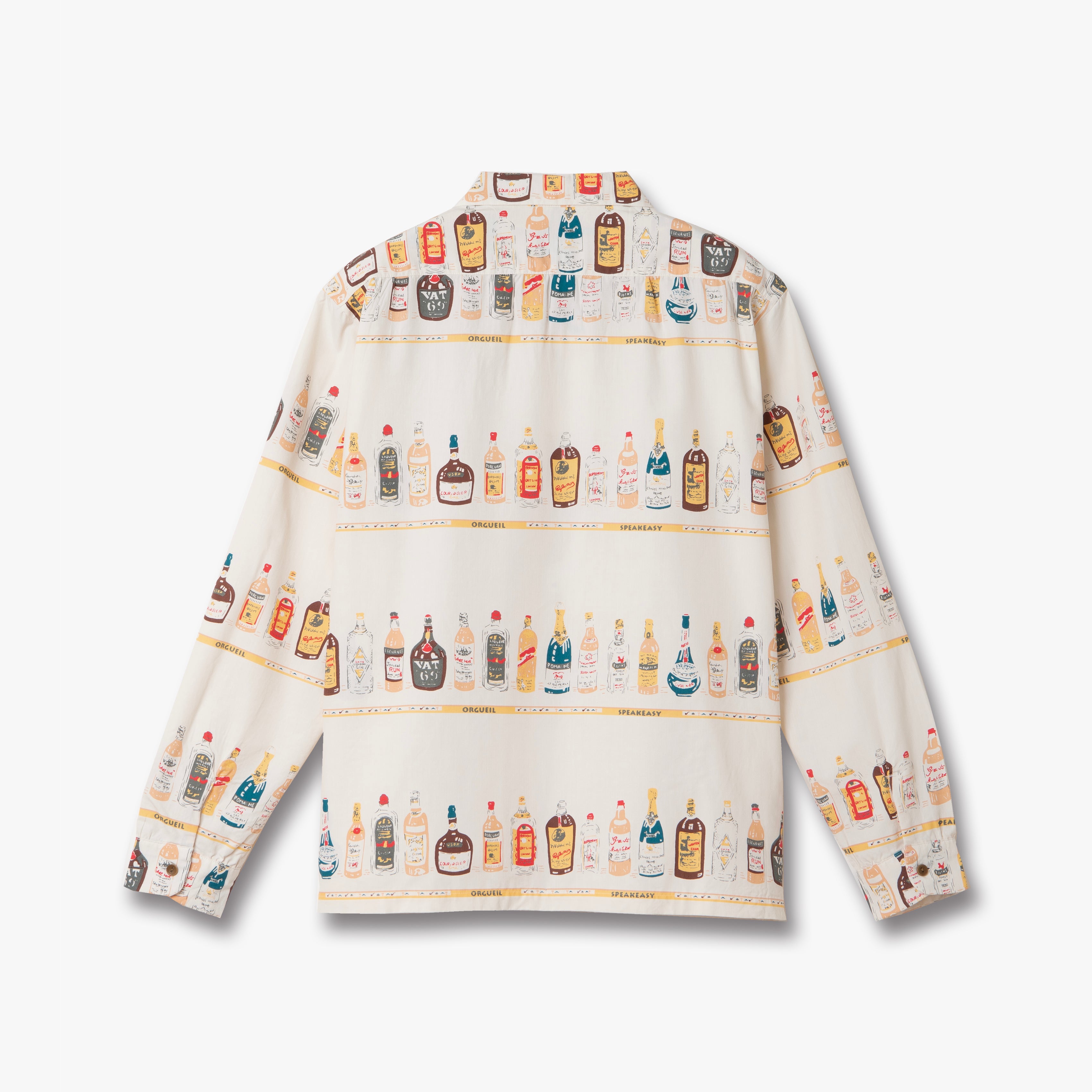 Speakeasy Long Sleeve Shirt【OR-5125】