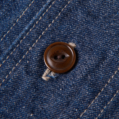 Shawl Collar Denim Work Shirt【OR-5127】
