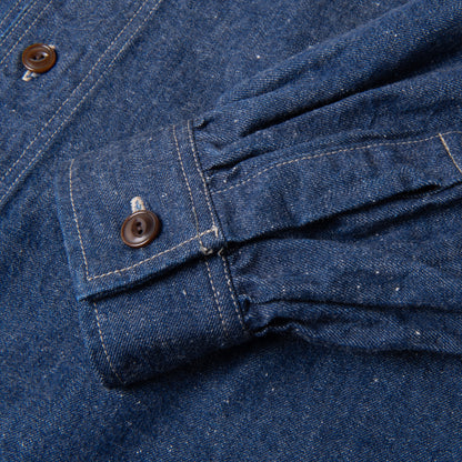 Shawl Collar Denim Work Shirt【OR-5127】