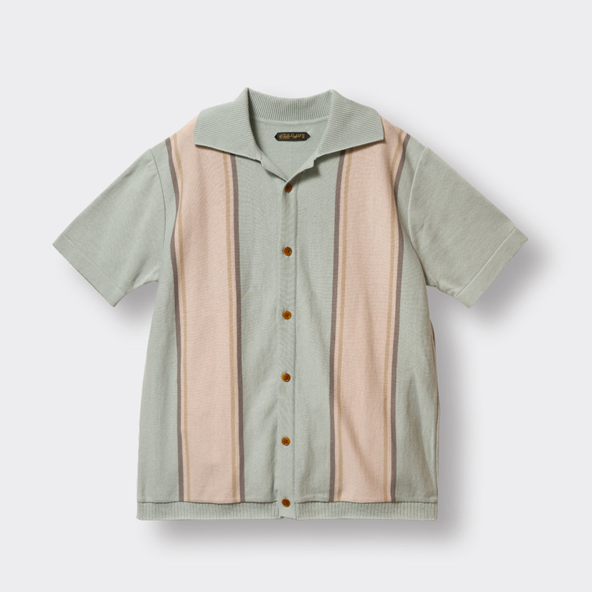 Stripe Knit Shirt 【OR-9103】