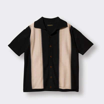 Stripe Knit Shirt 【OR-9103】