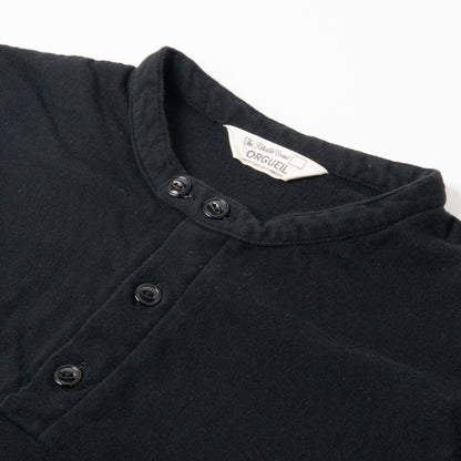 Loop Wheel Henry Neck T-shirt【OR-9113】