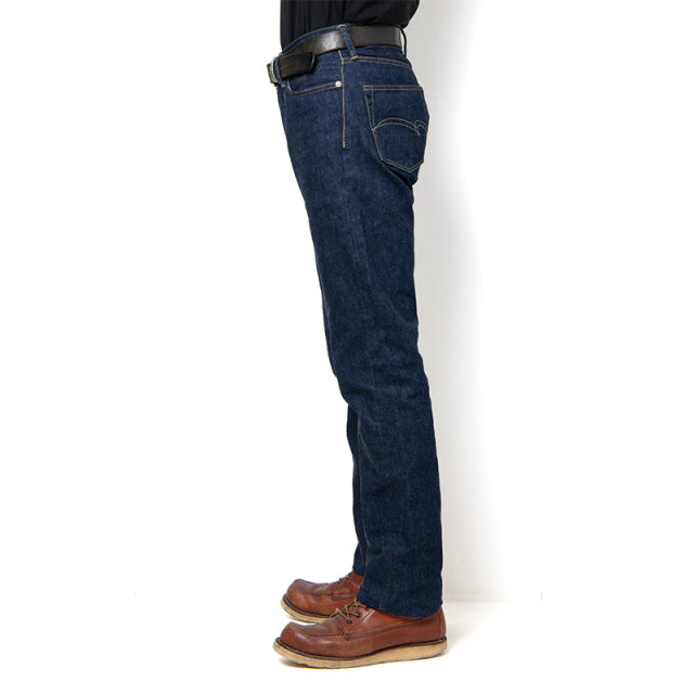 天然藍テーパードフィットジーンズ【SD-800】BIGサイズ