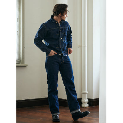 15oz天然藍レギュラーストレート【SD-DO1】