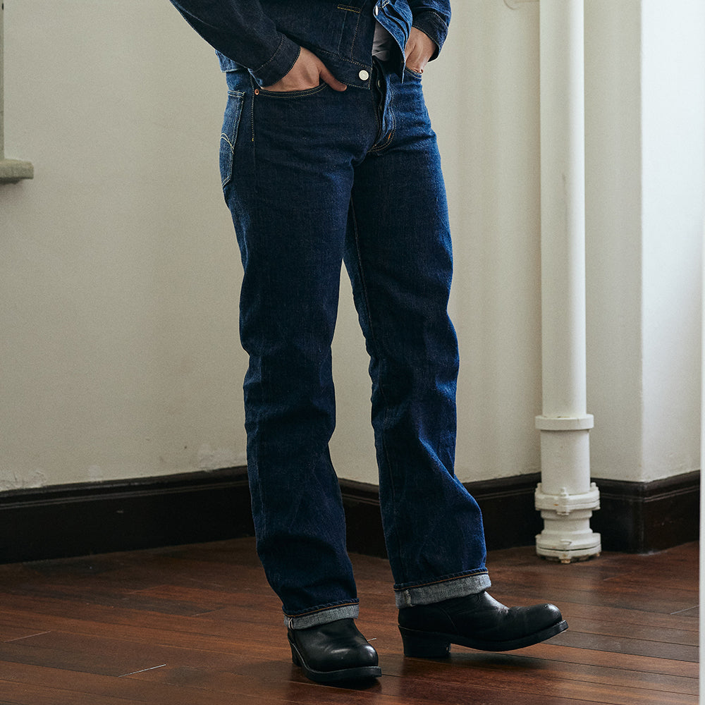 15oz天然藍レギュラーストレート【SD-DO1】