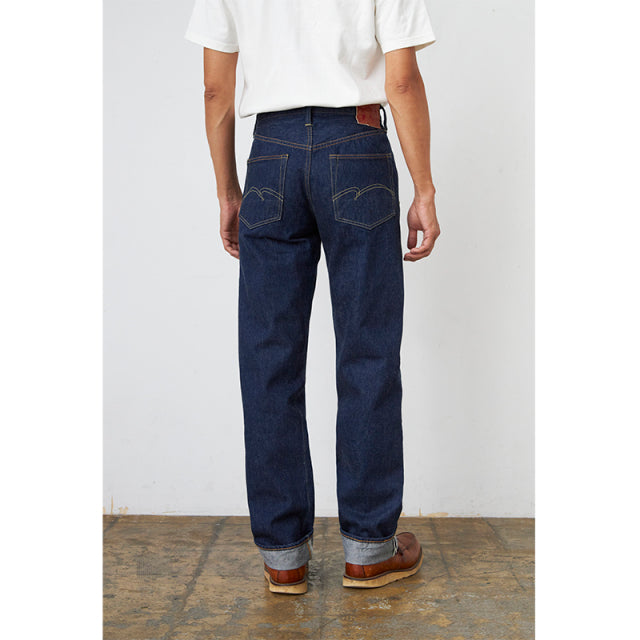 天然藍レギュラーストレートジーンズ【SD-801】