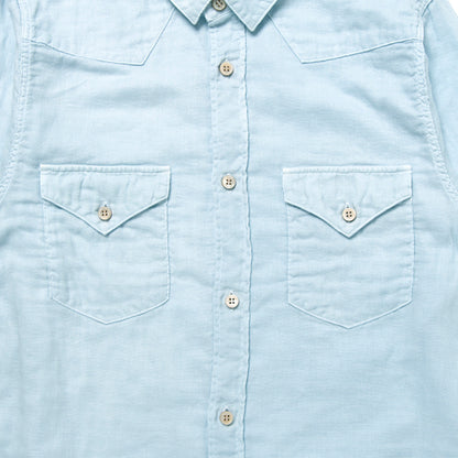 ダブルガーゼウエスタンシャツ【SDL-5006】