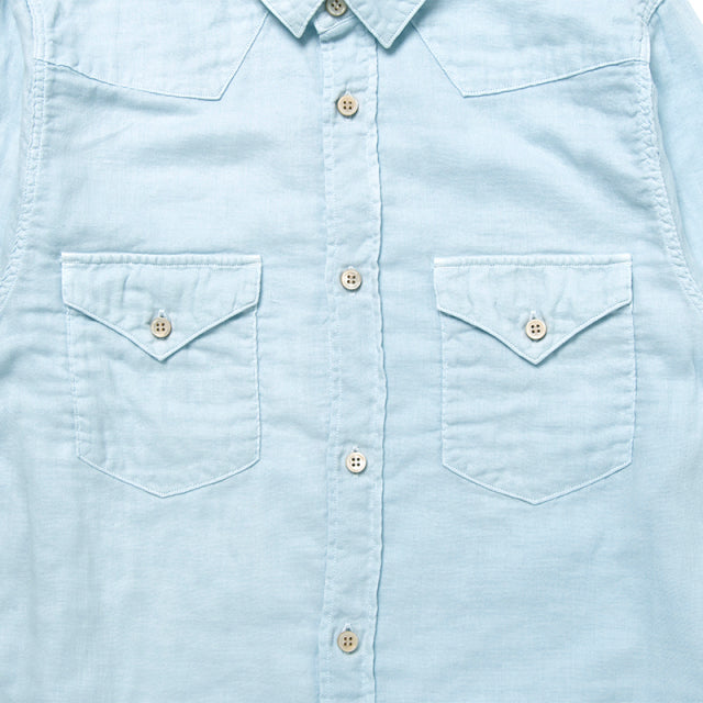 ダブルガーゼウエスタンシャツ【SDL-5006】
