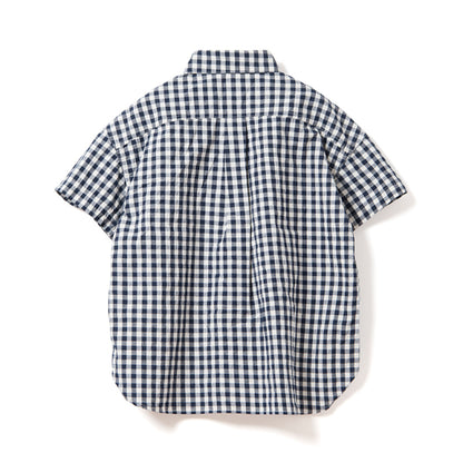 ネイビーチェックシャツ【SDL-5015B】
