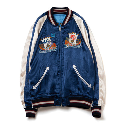 45thサテンスカジャン【SP-090】