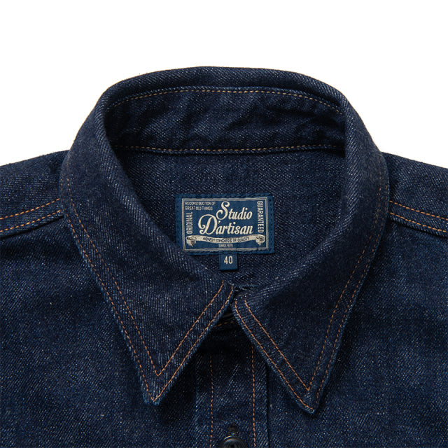 45th石川台デニムワークシャツ【SP-093】