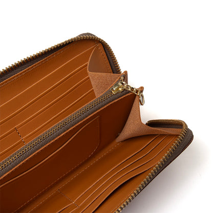 45th 日の出 レザーロングウォレット【SP-097】