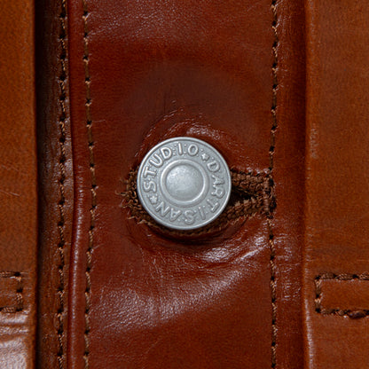 45th手染めレザージャケット【SP-123】