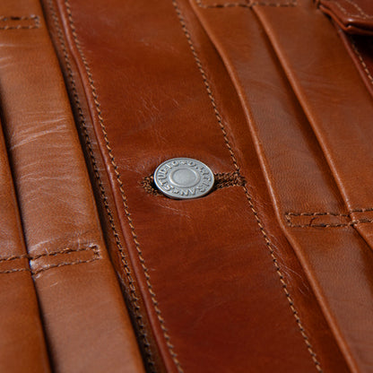 45th手染めレザージャケット【SP-123】