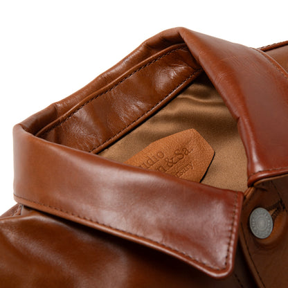 45th手染めレザージャケット【SP-123】