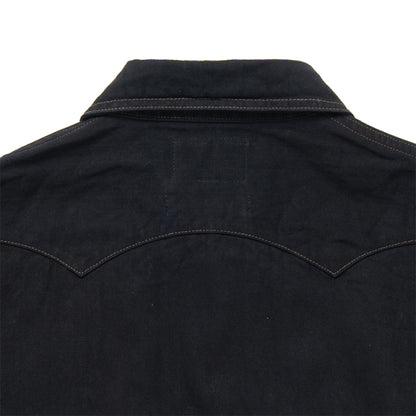 奄美泥染めインディゴデニムシャツ【SP-124】