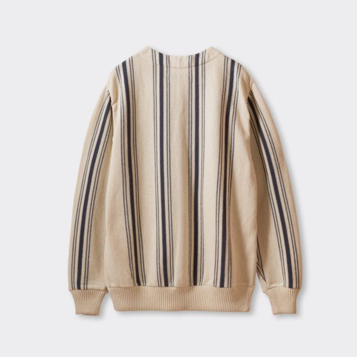 Stripe Knit Cardigan【OR-4293】