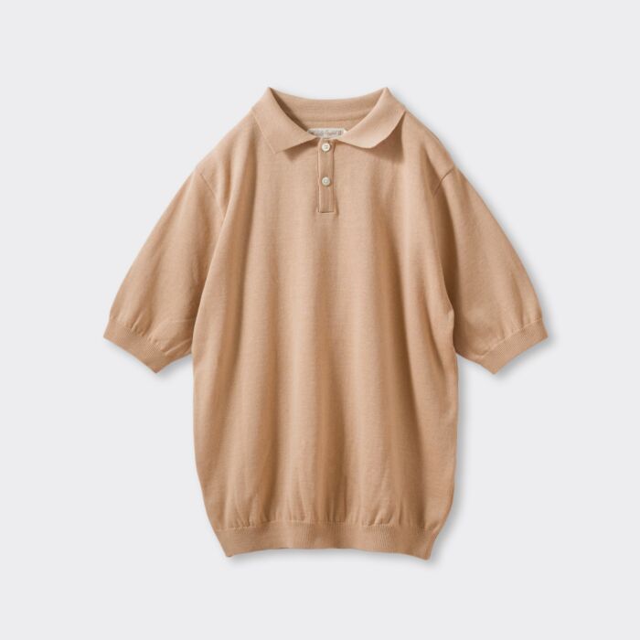 Knit Polo Shirt【OR-9097】