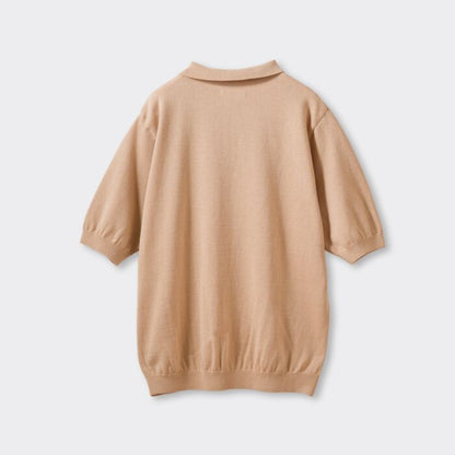 Knit Polo Shirt【OR-9097】