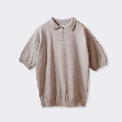 Knit Polo Shirt【OR-9097】
