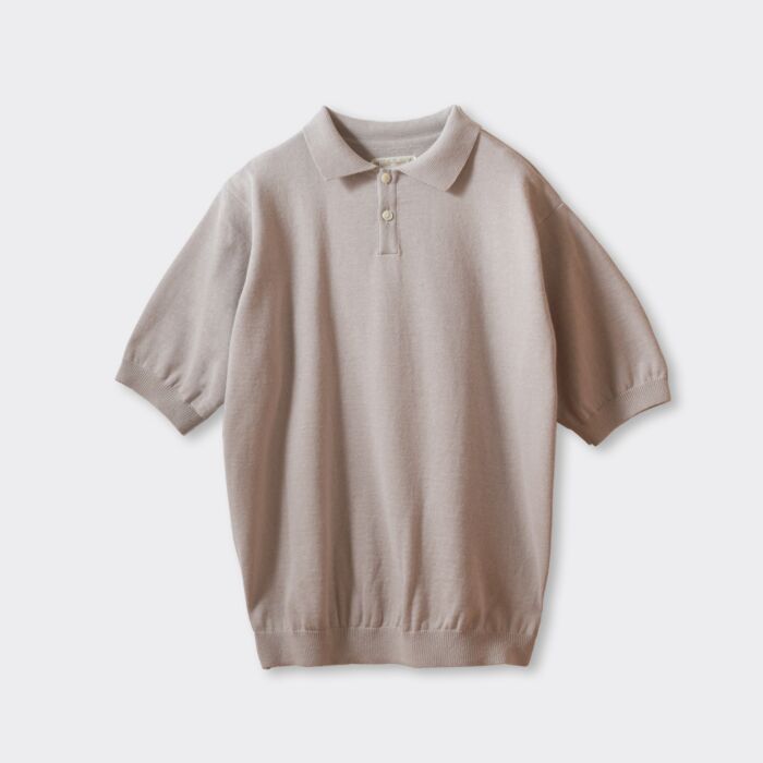 Knit Polo Shirt【OR-9097】