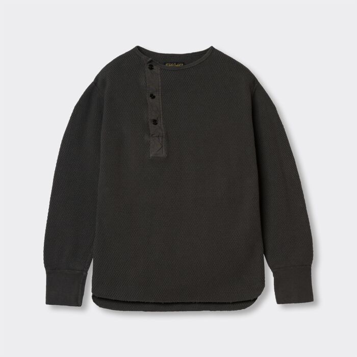 Thermal Henry Neck shirt【OR-9101】
