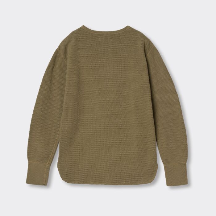 Thermal Henry Neck shirt【OR-9101】