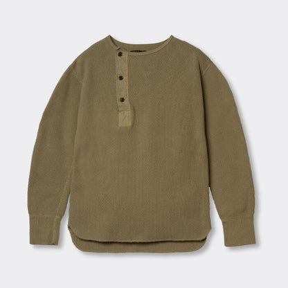 Thermal Henry Neck shirt【OR-9101】